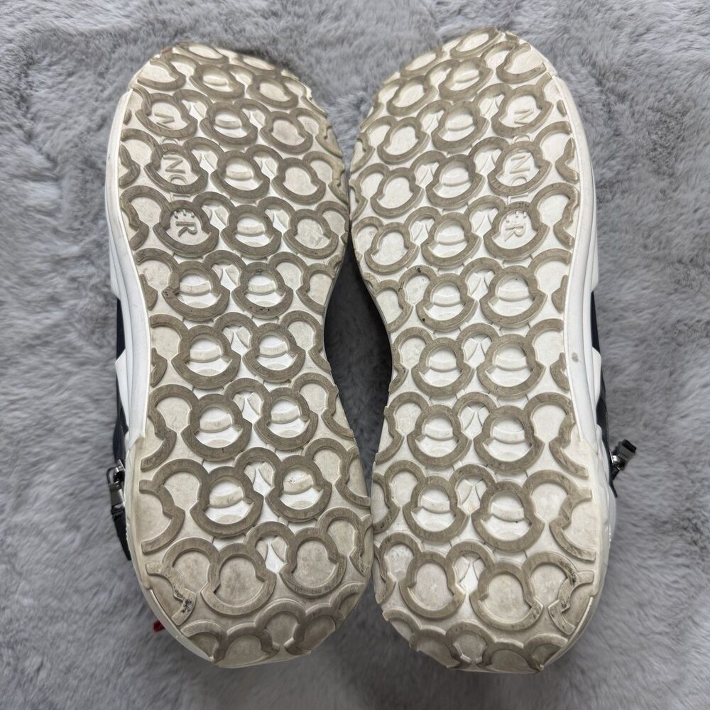 Moncler Compassor Zip Shoes Mens Sneakers Blue Athletic Size 44 US 11 Authentic - Picture 8 of 8